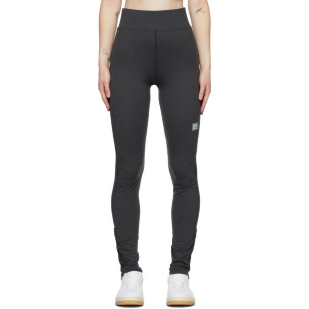ACNE STUDIOS Grey Running Leggings Women's Size Large